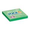Samolepiaci bloček Stick’n Hopax, 360°, 76x76 mm, zelený