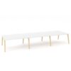 Pracovné stoly Bench ALFA ROOT 480x160cm, biely