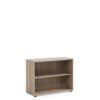 Policová skriňa BASIC, otvorená, 100x40x75,3cm, dub Sonoma